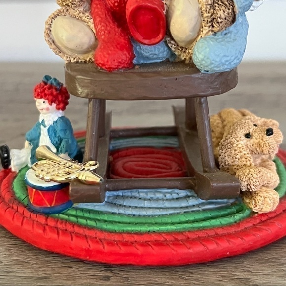 Vintage Kurt S Adler “Bear of the Month” December Figurine - Picture 7 of 17